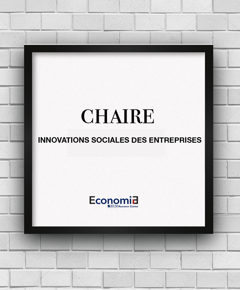 Chaire Innovations Sociales des Entreprises