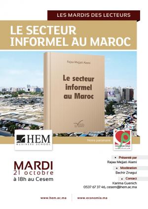 "Le secteur informel au Maroc" le 21 Octobre au Cesem