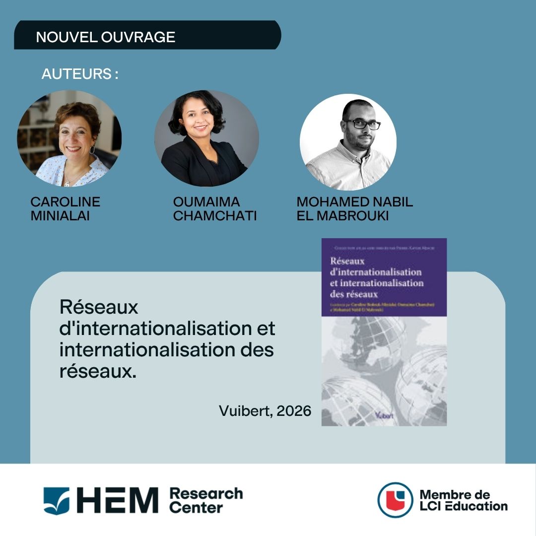 Parution d’ouvrage : Réseaux d’internationalisation et internationalisation des réseaux (Vuibert, 2026)