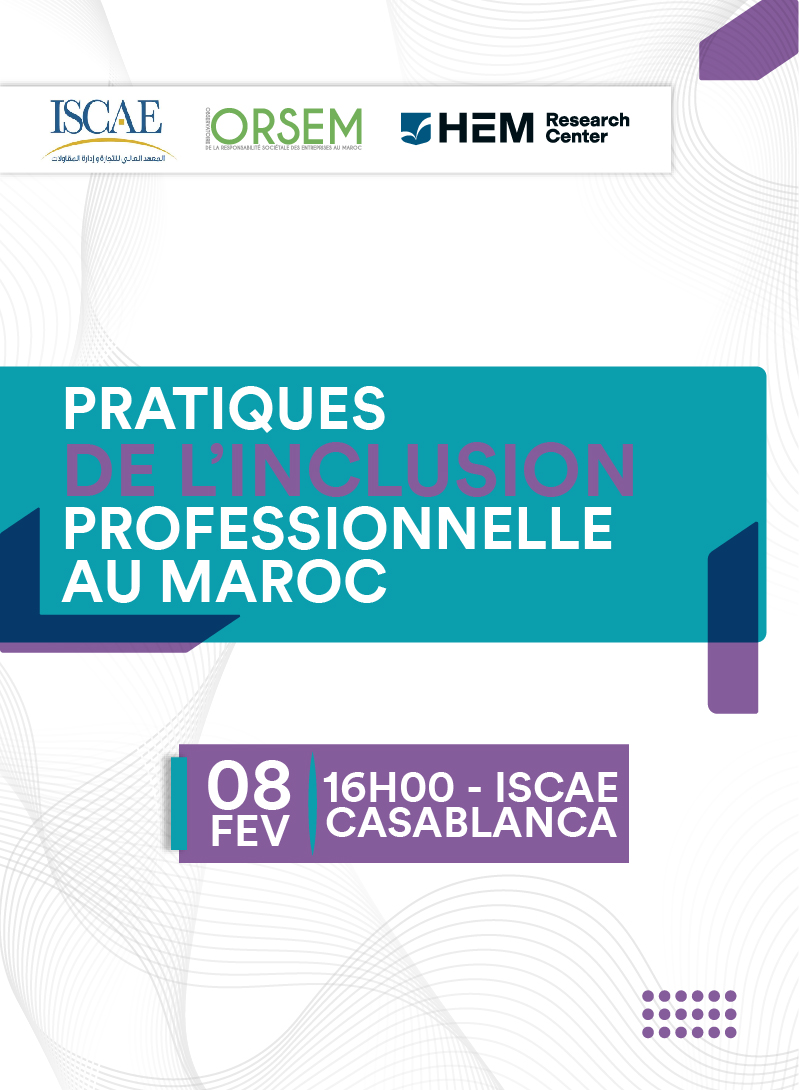 Pratiques de l’inclusion professionnelle au Maroc