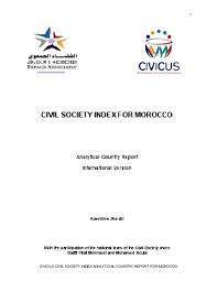 Quel rôle pour la société civile marocaine